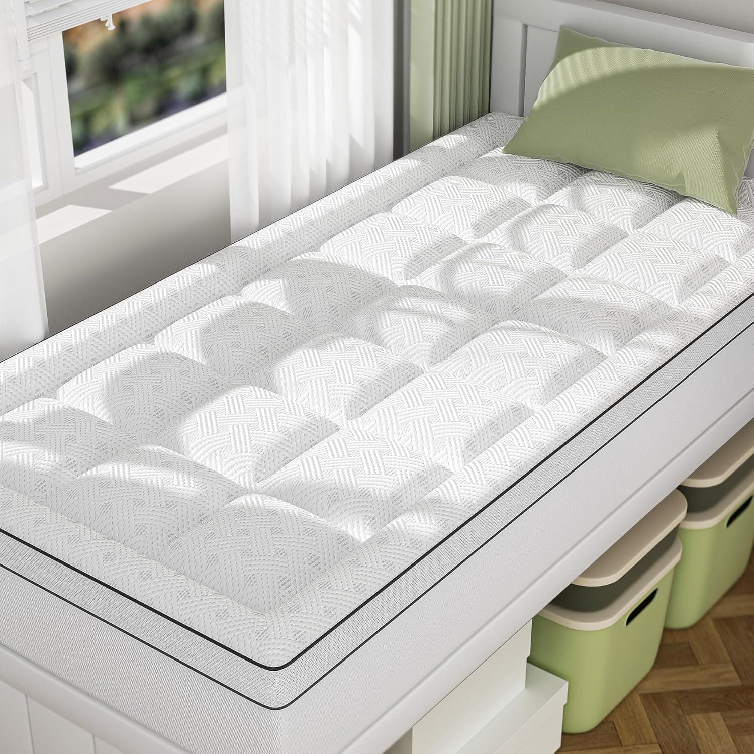 QOCISMILE College Dorm Room Mattress Topper