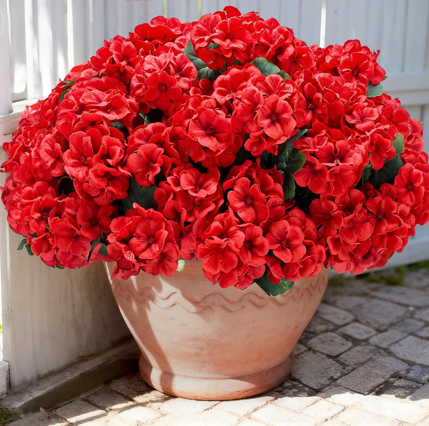 KARLLIU Artificial Geranium Flowers — image 1