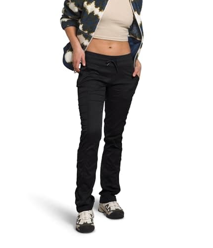 The North Face Women's Aphrodite 2.0 Pant - Moisture Wicking, Water Repellent Finish, UPF 40+ Protection, TNF Black-NPF, Large