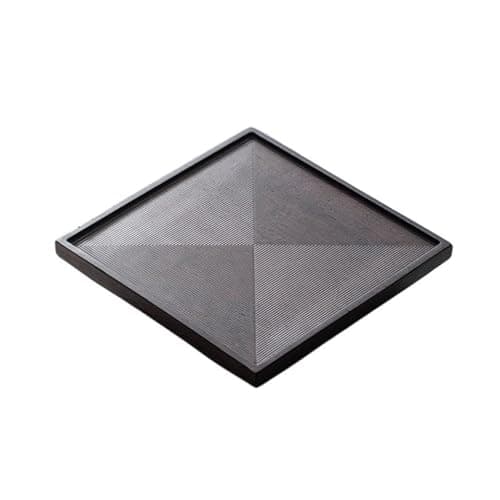 SENBAILU Serving Tray Chinese Square Teapot Holder Solid Wood Dry Tea Table Simple Tea Set Teacup Storage Tray Food Serving Tray