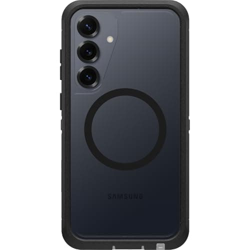 OtterBox Samsung Galaxy S25+ Defender Series XT Clear Magnet Case - Dark Side (Black)