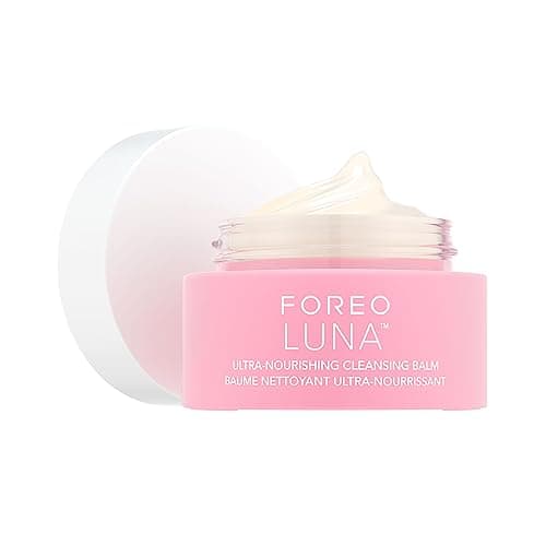 FOREO LUNA Nourishing Cleansing Balm - Gentle Waterproof Makeup Remover - Waterless Oil Cleanser - Eye Makeup Remover - Vegan - Cruelty & Fragrance-Free, Eco-Friendly - 2.5 fl. oz