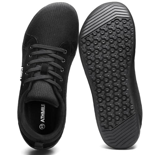 ATHMILE Barefoot Shoes Men Wide Toe Box Zero Drop Earthing Sneakers — image 1