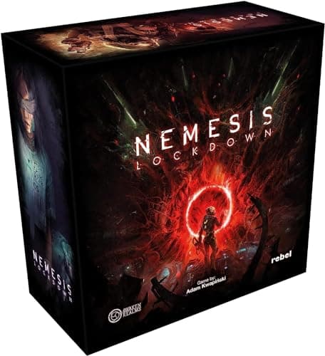 Nemesis Lockdown - Sci-Fi Horror Tabletop Miniatures Strategy Game, Cooperative Adventure for Teens & Adults, Ages 14+, 1-5 Players, 90-180 Min Playtime