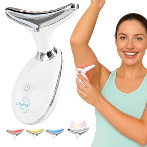 MyoGlow Arm Sculpting Device, LED Red Light for Face, Neck, Arms, Legs | My Derma Dream, 3 Brightness Settings, Sonic Vibration, Rechargeable Cordless, Jawline, Thighs, Travel Size — image 1