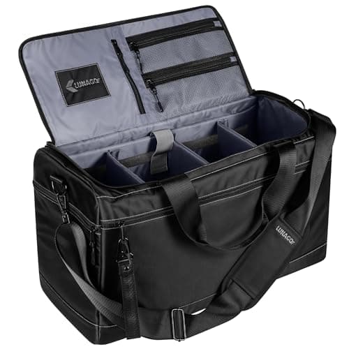 Sneaker Bag Multifunctional Outdoor/Sports/Gym Travel Shoe Bag - Travel Duffle Bag for Men & Women with 3 Adjustable Compartments & Shoulder Strap – Shoe Storage Bags Included - Sneakerhead Gifts