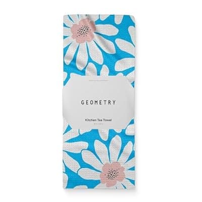GEOMETRY Spring Kitchen Towels - Quick Dry Microfiber Cloth Spring & Summer Dish Towels for Kitchen Drying - Premium Quick Dry Towel - Sweet Spring, 18" x 30" - 1-Pack