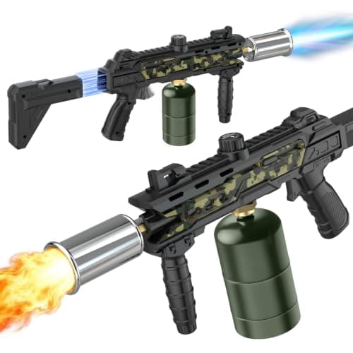 Flame Thrower Propane Torch Gun, 3272°F Trigger-Ignition Grill Blow Torch | Novelty Flamethrower Gun Torch for BBQ, Searing Steak, Campfire, Charcoal Starter, Welding & Weeding (Tank Not Included) — image 1