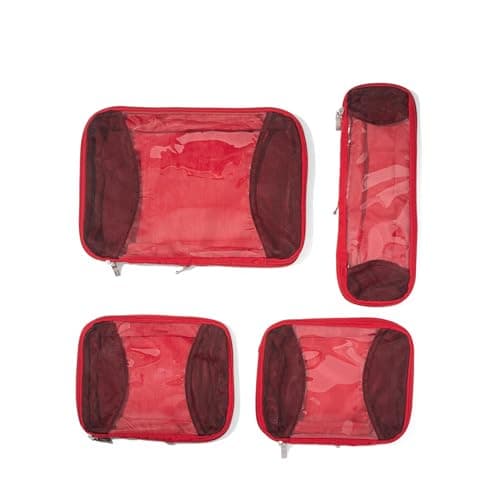 Baggallini Compression Cube 4-piece set - Lightweight Compression Packing Cubes for Travel