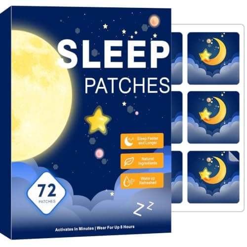 Bkafrem Sleep Patches for Adults, Extra Strength Sleep Aid | Easy-to-Apply Sleep Patches for Men and Women, Designed for Long-Lasting Night Comfort, Wake Up Refreshed, 72 Patches — image 1