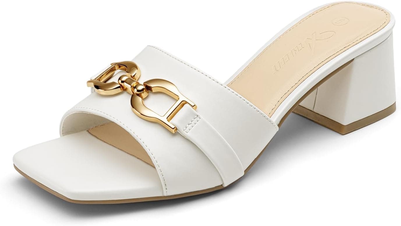 ATHLEFIT Raffia Heeled Sandals