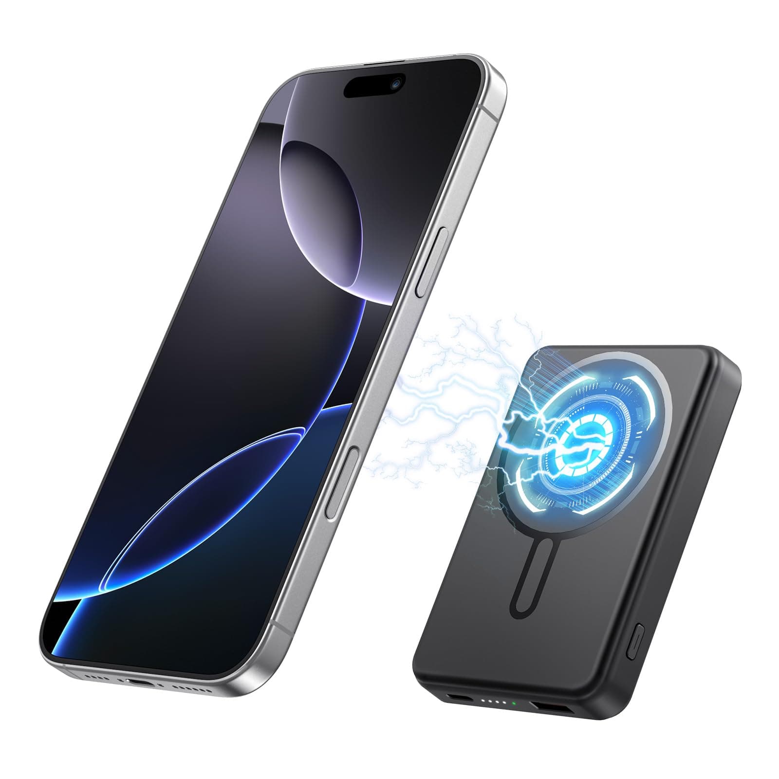 for MagSafe Power Bank 5000mAh, Magnetic Portable Charger