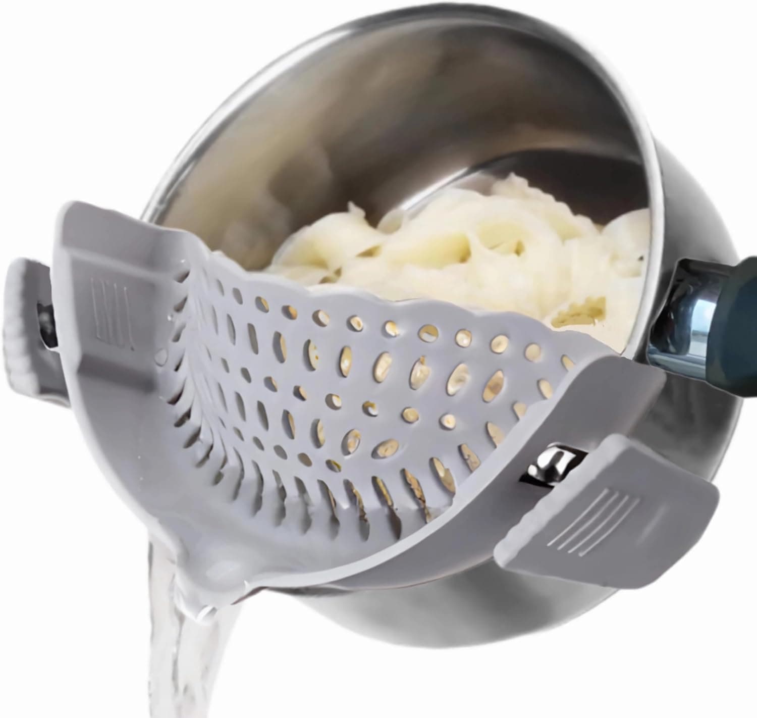 LIBOYIXI Clip On Strainer Silicone