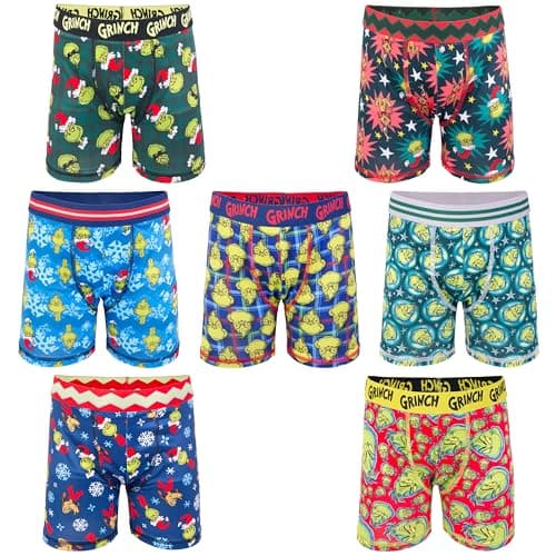 The Grinch Who Stole Christmas Amazon Exclusive Athletic Boxer Briefs sizes 2/3T-10