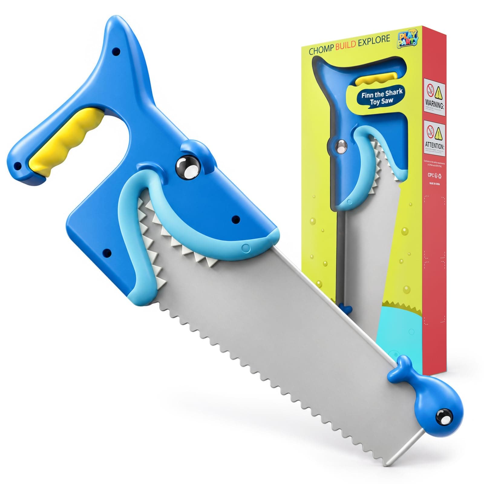 Shark Toy Saw for Pretend Play,Kids Toys,Ages 3+,Stocking Stuffer