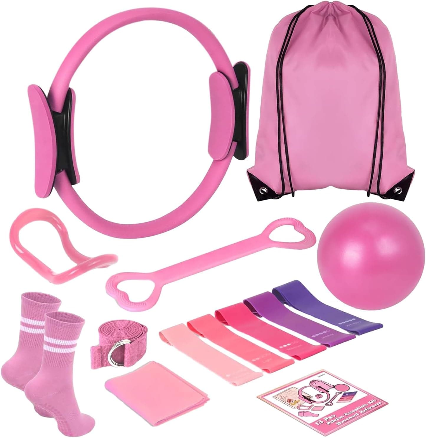 HAKELPOK Pilates Kit for Home Workouts