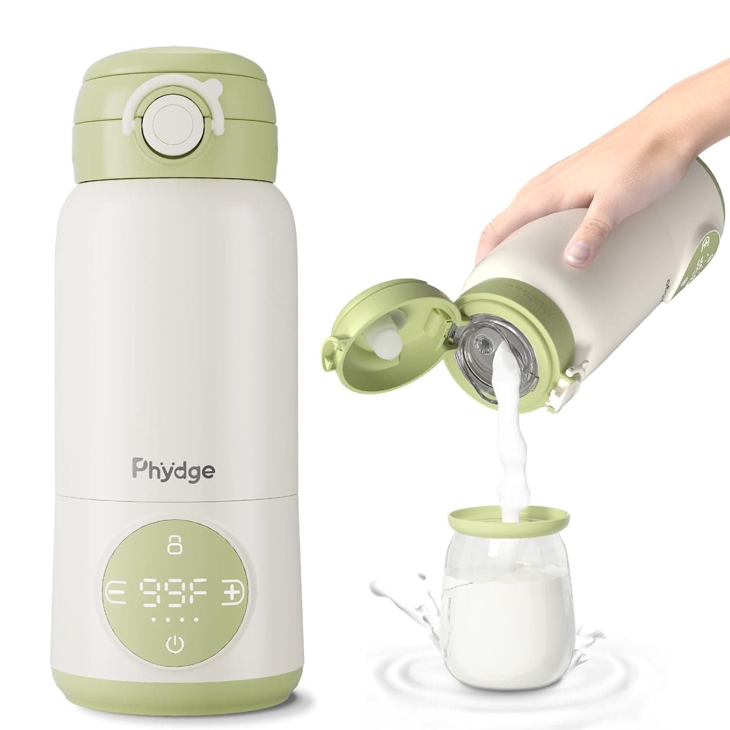 Portable Bottle Warmer for Travel, on The go for Formula, Breastmilk