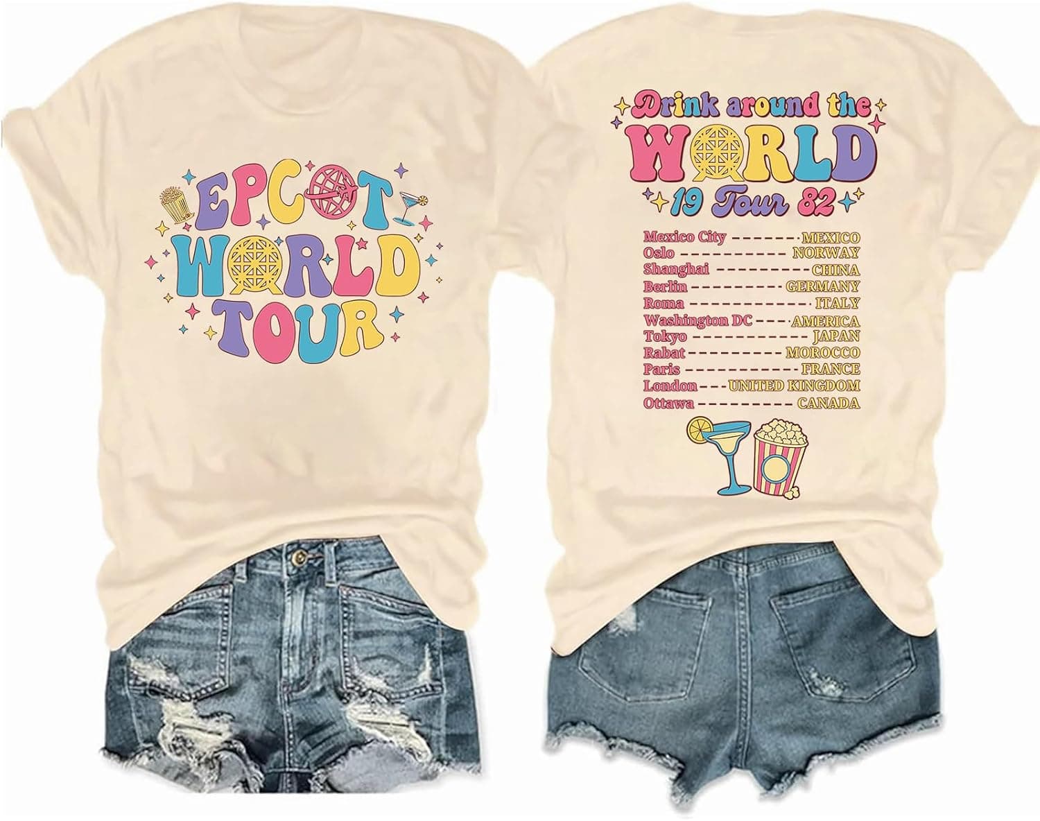 AMWIPE Around The World Shirt