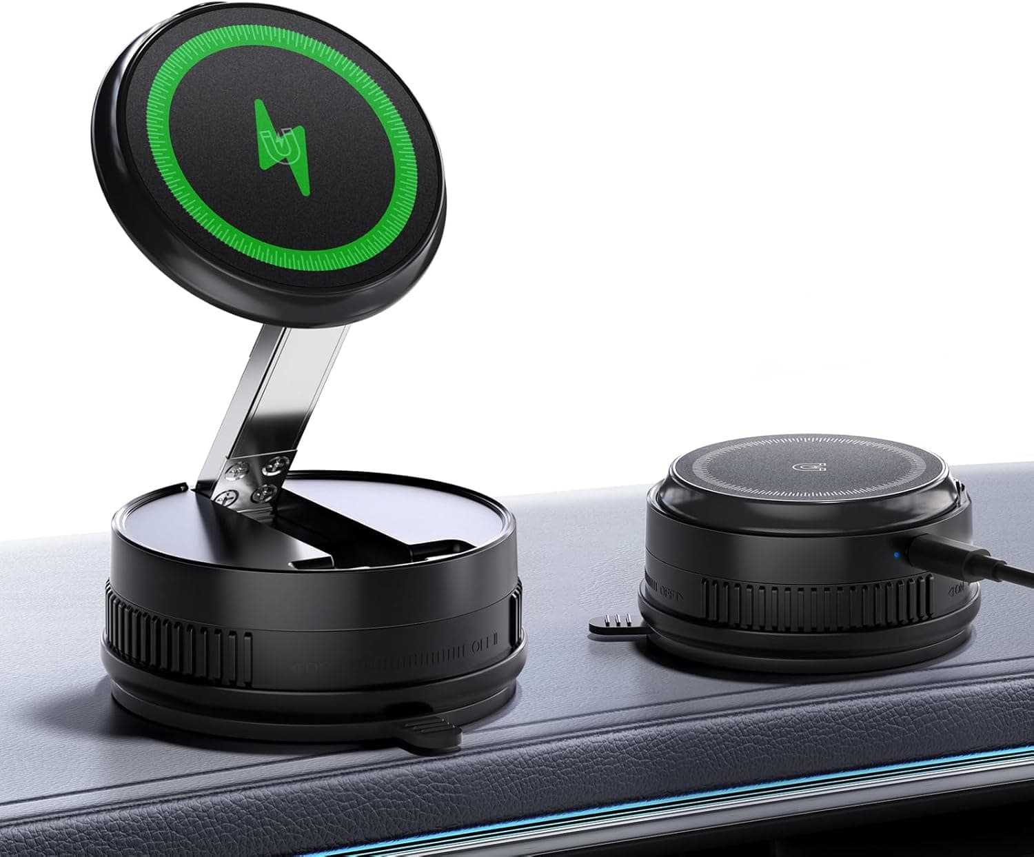 QUZUDN 15W Magsafe Car Mount Charger
