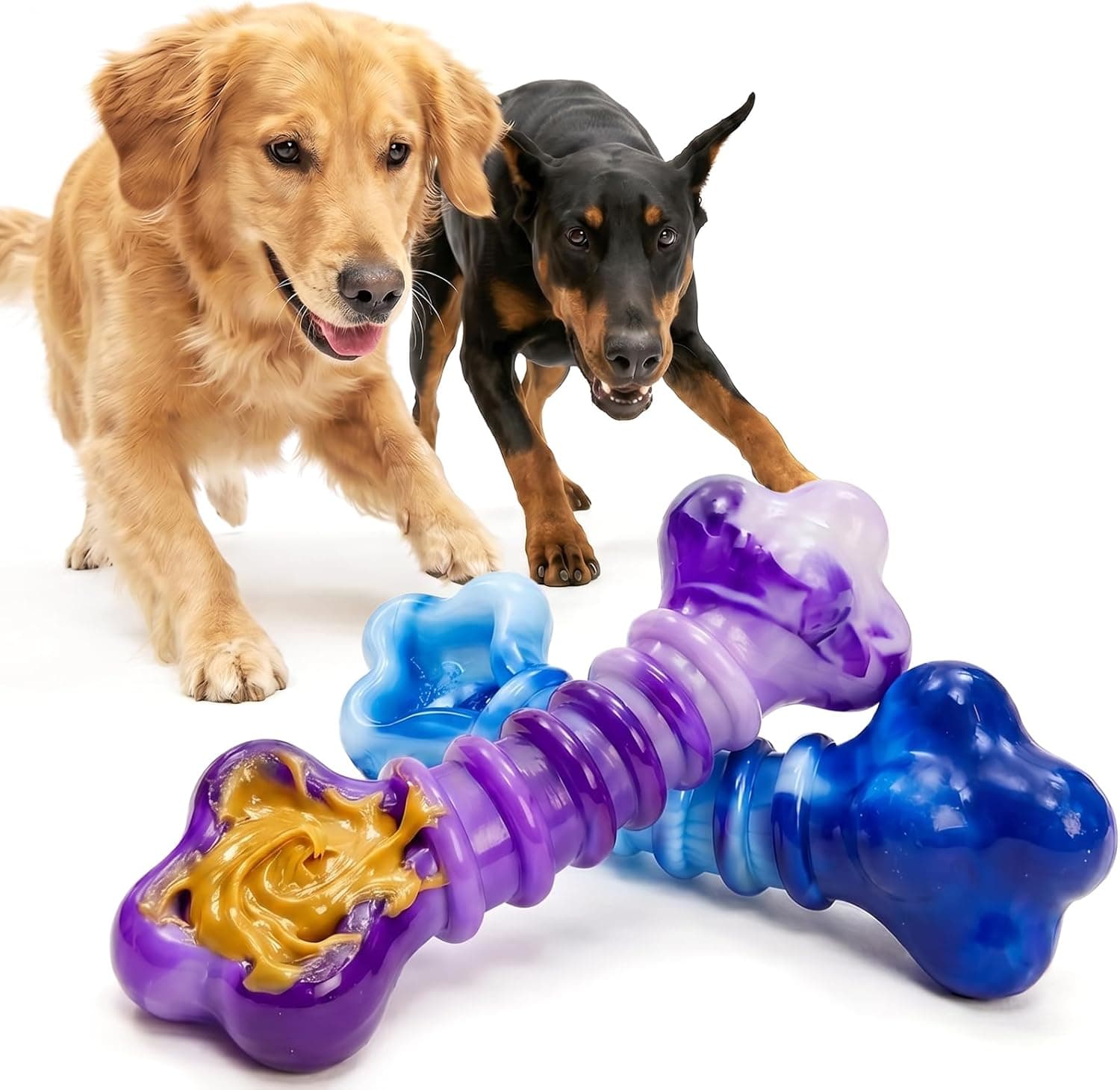 KSEROO 2-Pack Dog Chew Toys