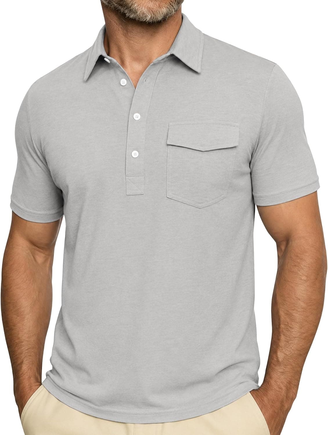 ZKMAN Performance Golf Polo Shirt