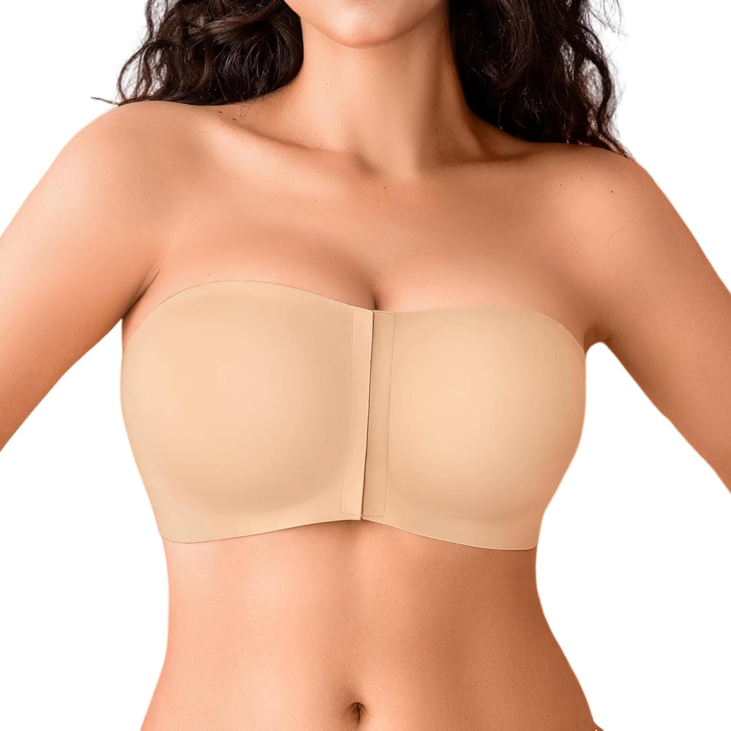DEANGELMON Front Closure Strapless Bras