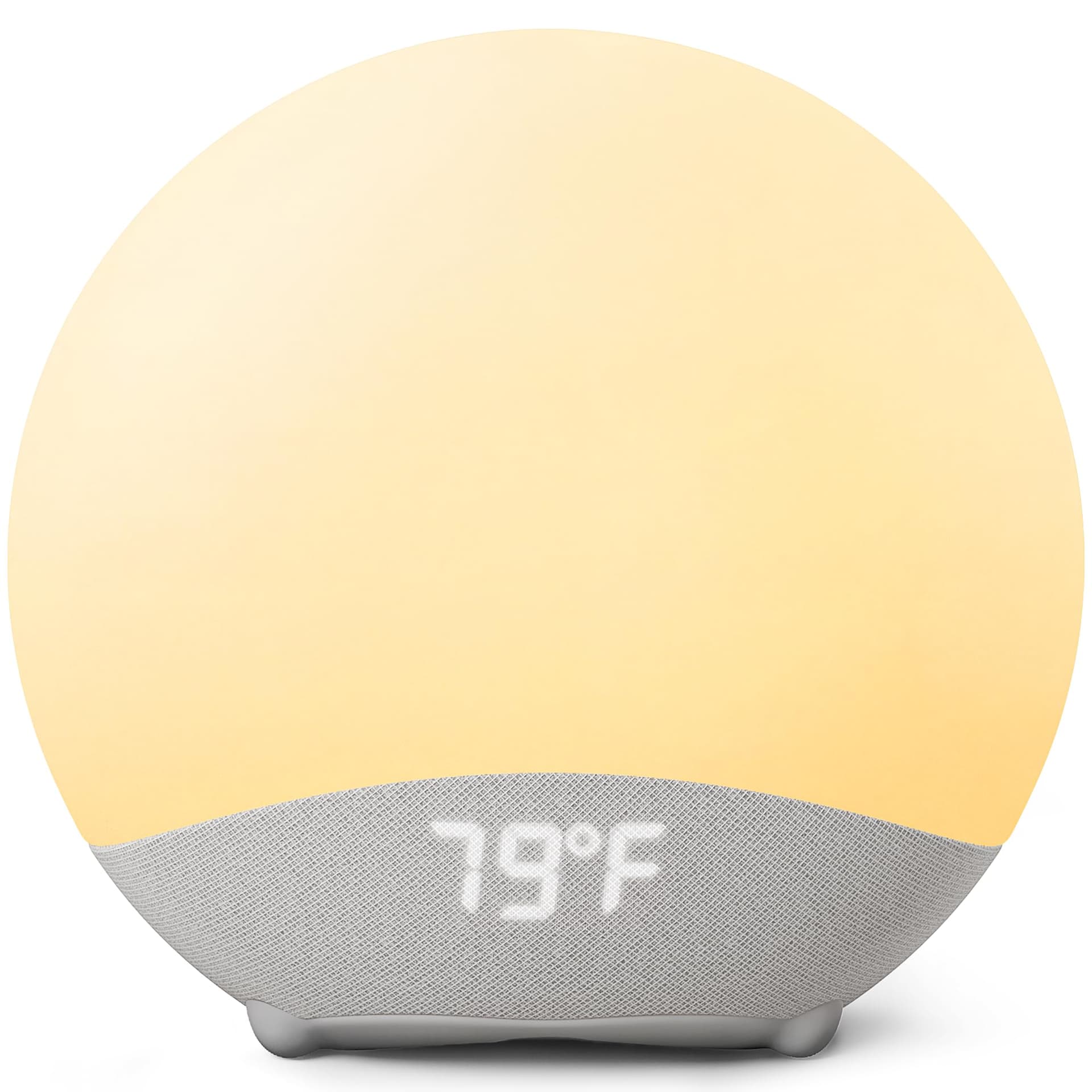 Night Light for Kids, RGB Egg Light for Nursery Breastfeeding, Soft Silicone Squeeze Light with Eye Caring, Timer, Temperature Display