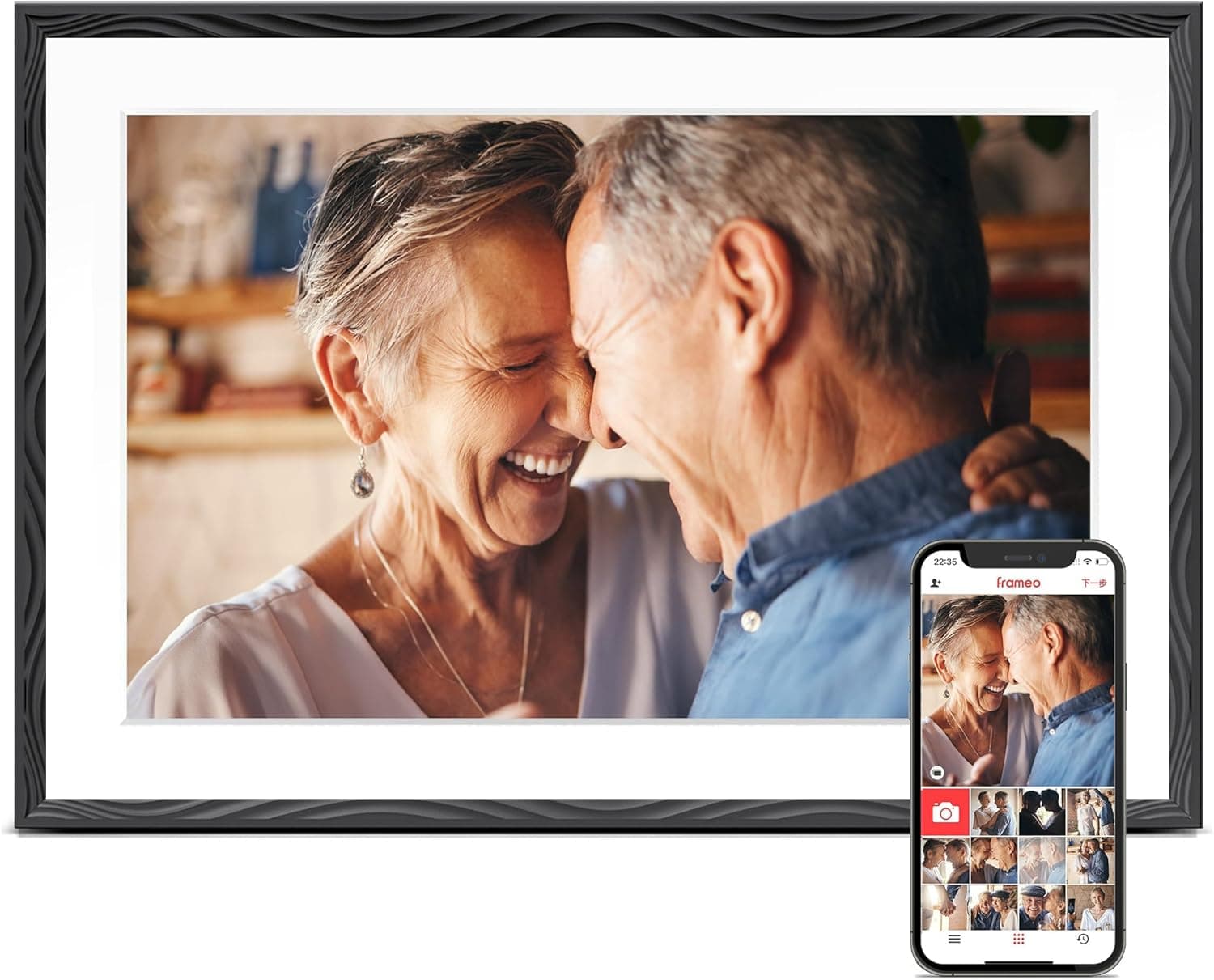 PASTIGIO 10.1 Inch Digital Picture Frame