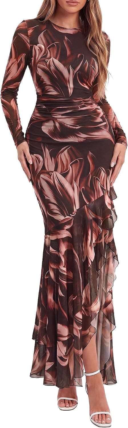 BTFBM Womens Maxi Dresses