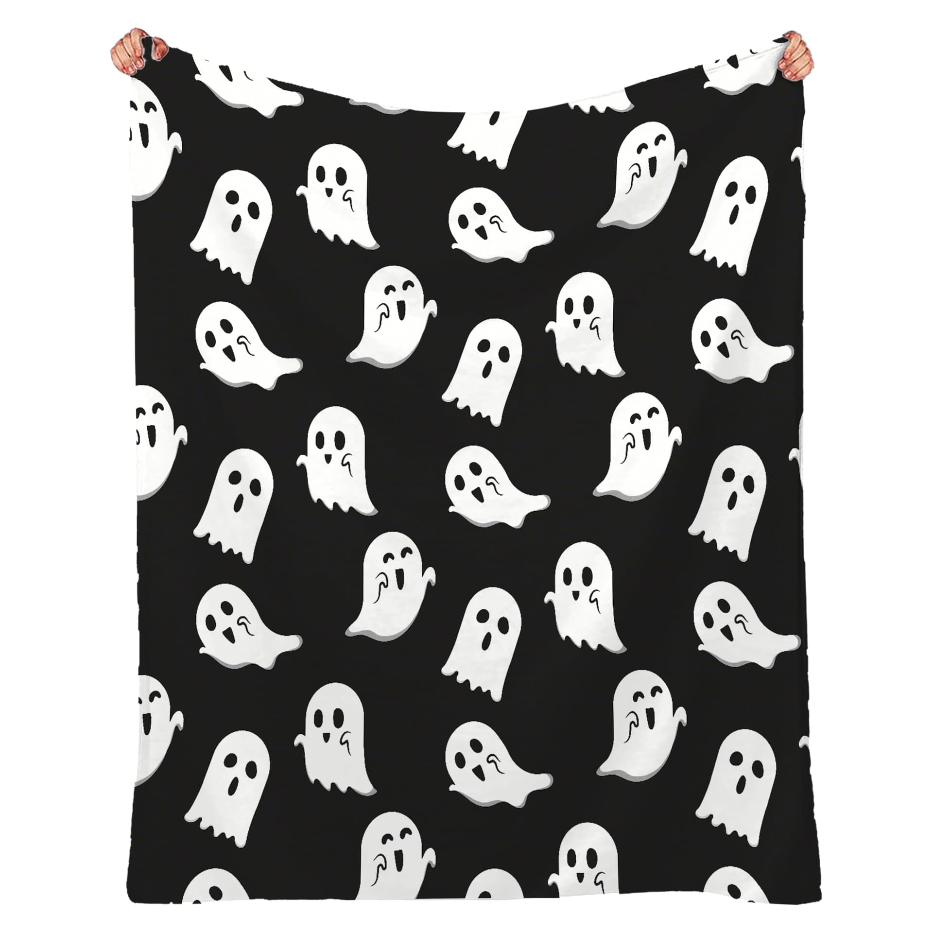 ONLY 9.99 !!! 50%OFF - Halloween Cute Ghosts Blanket - All Size Funny Black Cats Halloween Gifts for Girls Boys !!!! Gnome Spooky Super Novetly Poster Home Decor Tapestry Gifts !!!!!!!!!!!