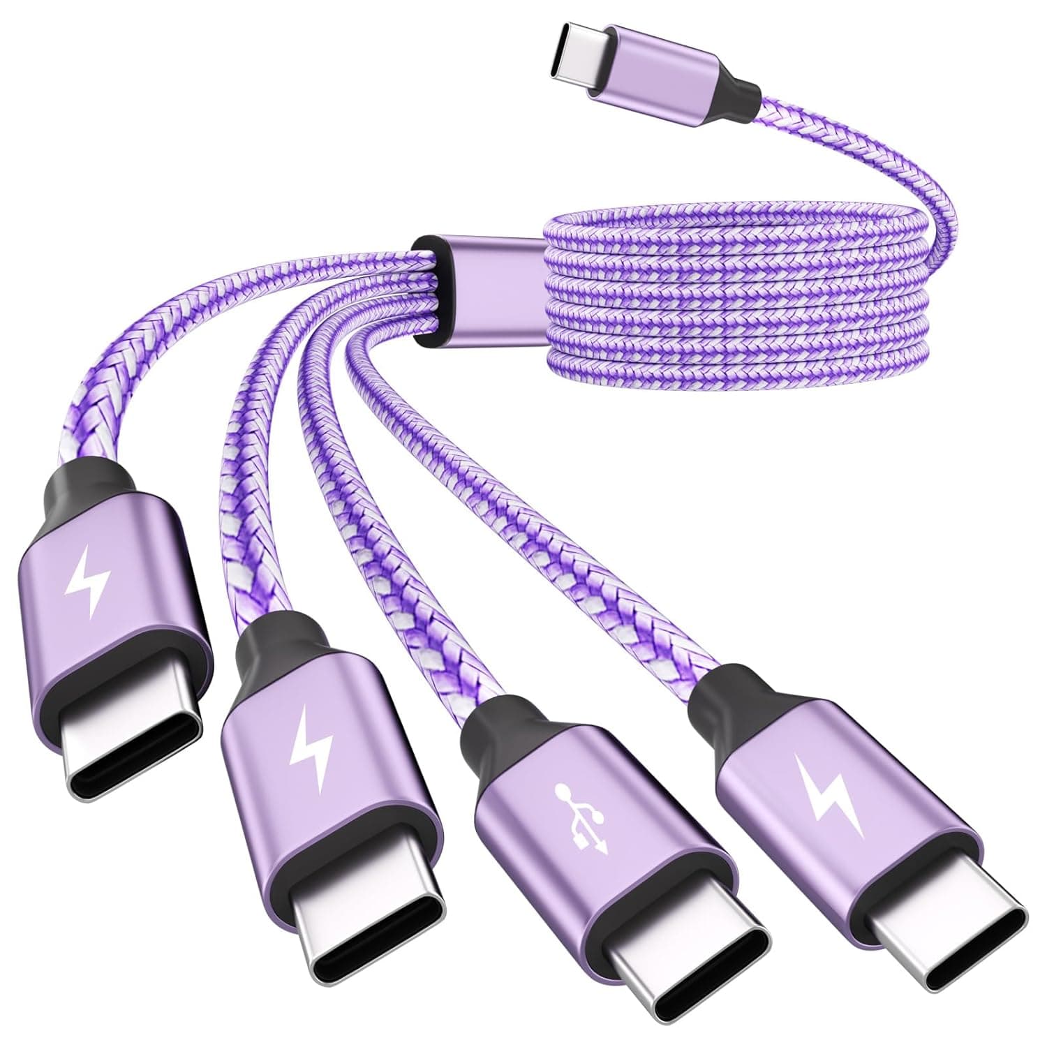 JOGRYTECE 4 in 2 Multi Charging Cable