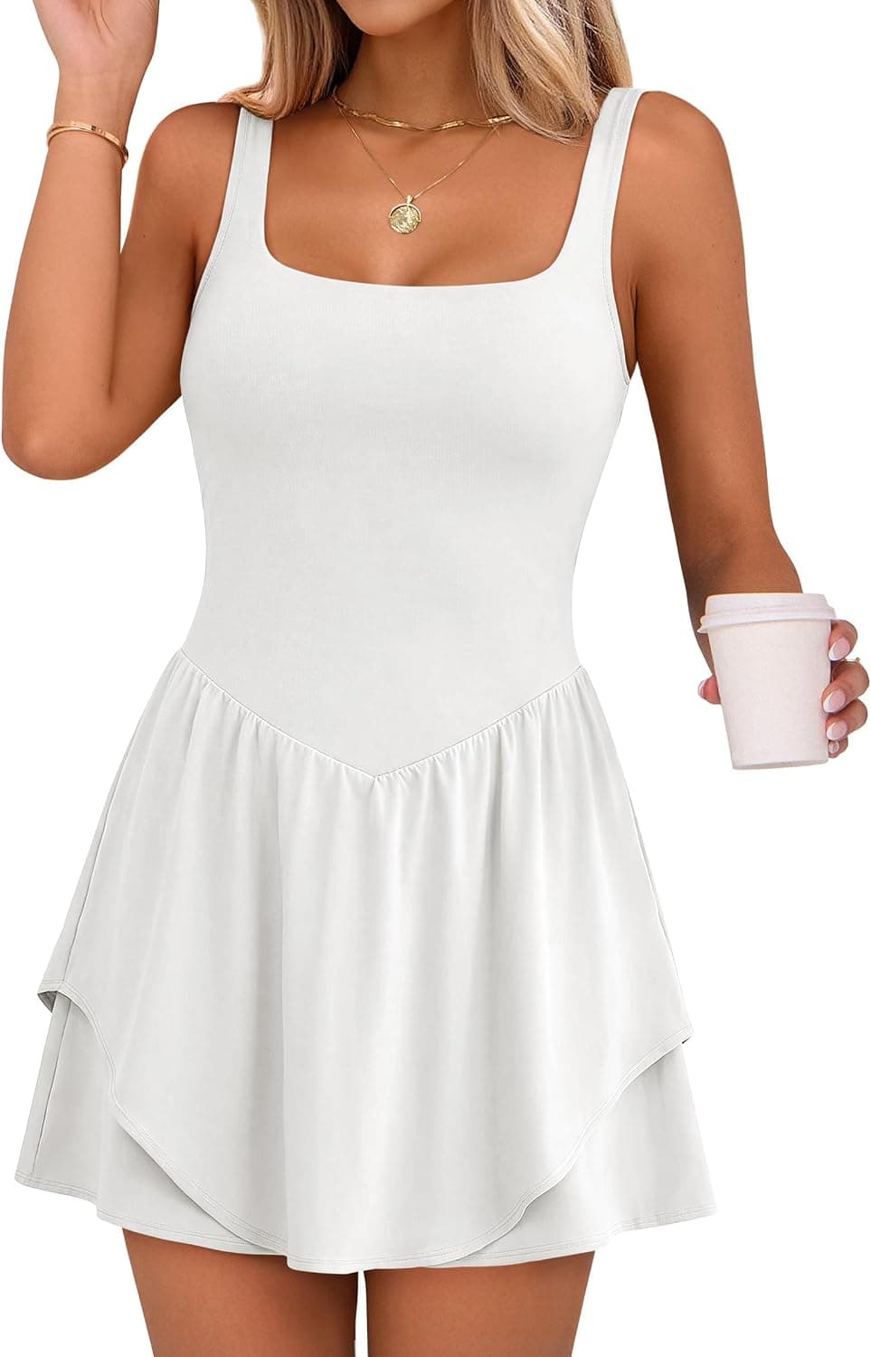 CARACILIA Tennis Golf Dress