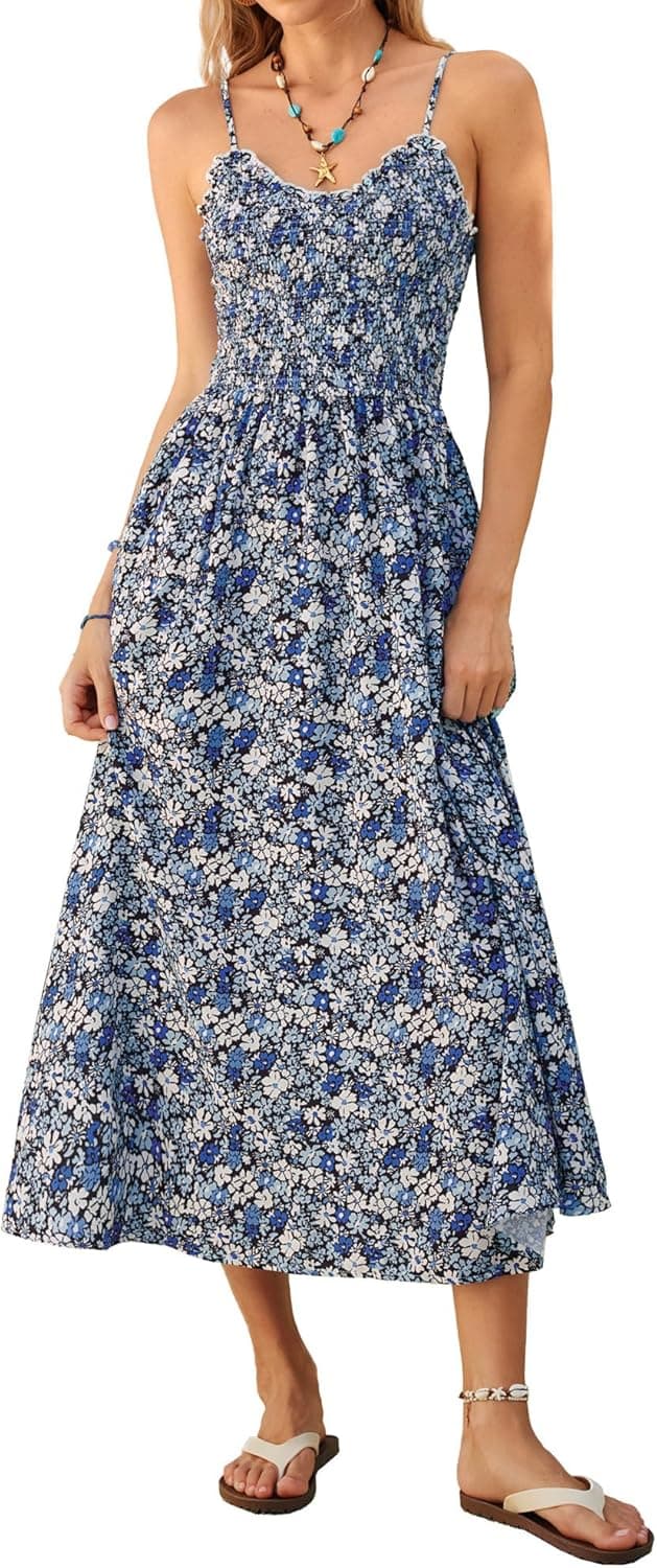 KATE KASIN Women Floral Maxi Dress