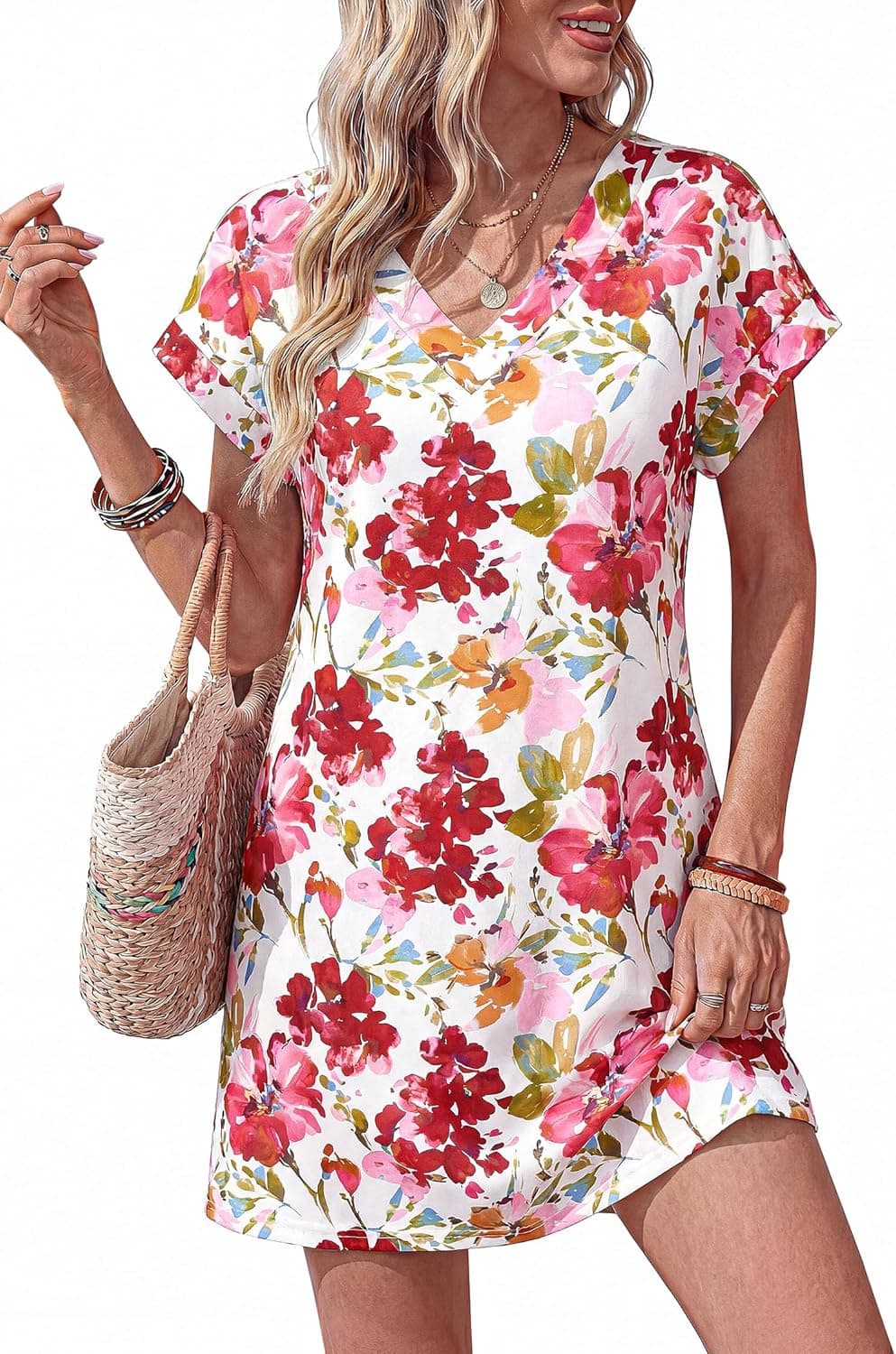 KIRUNDO Floral Maxi Dress
